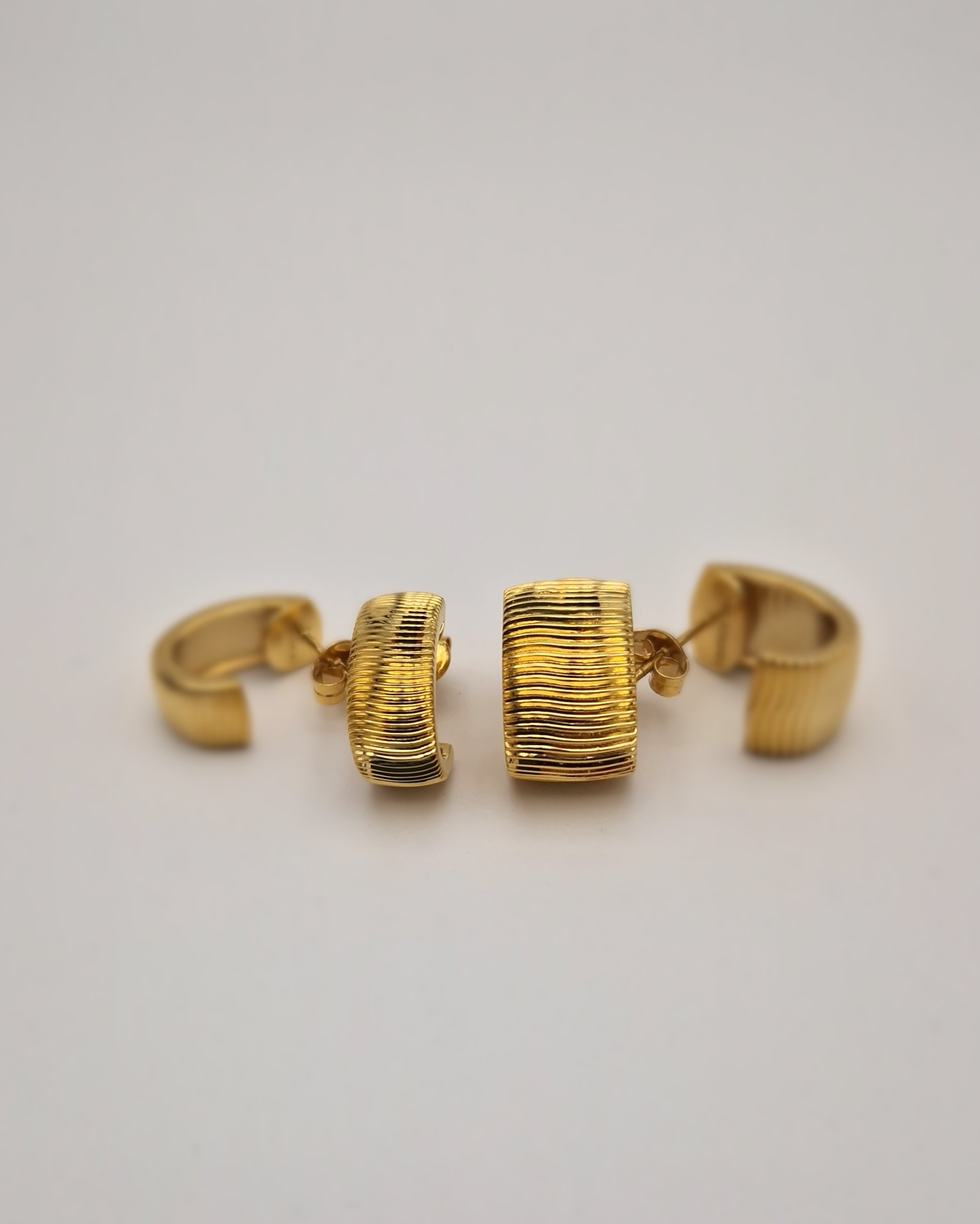 Pendientes Paula chapados en oro