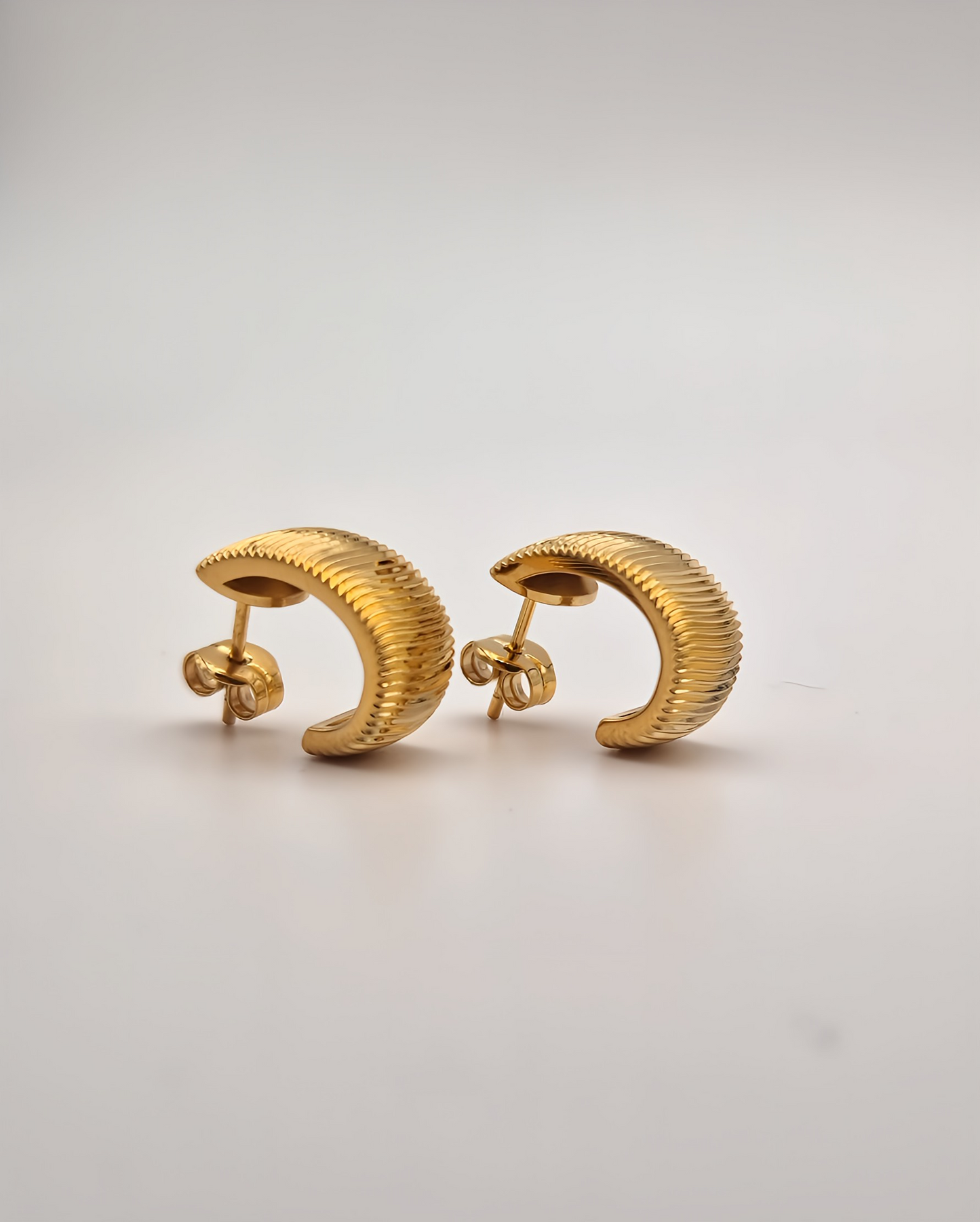 Pendientes Paula chapados en oro