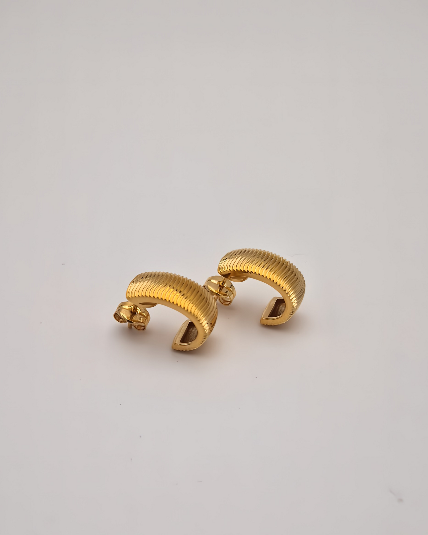 Pendientes Paula chapados en oro
