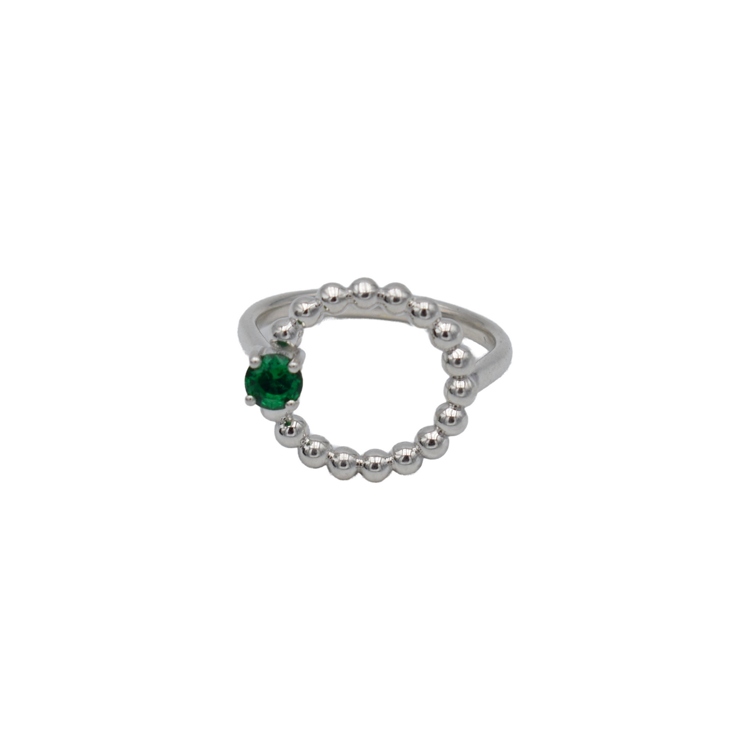 Anillo Moon con circonita - Corsia